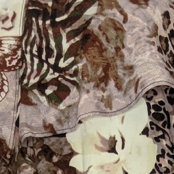 Attitudes by Renee Global Illusions Maxi Dress - Picture 5 of 6